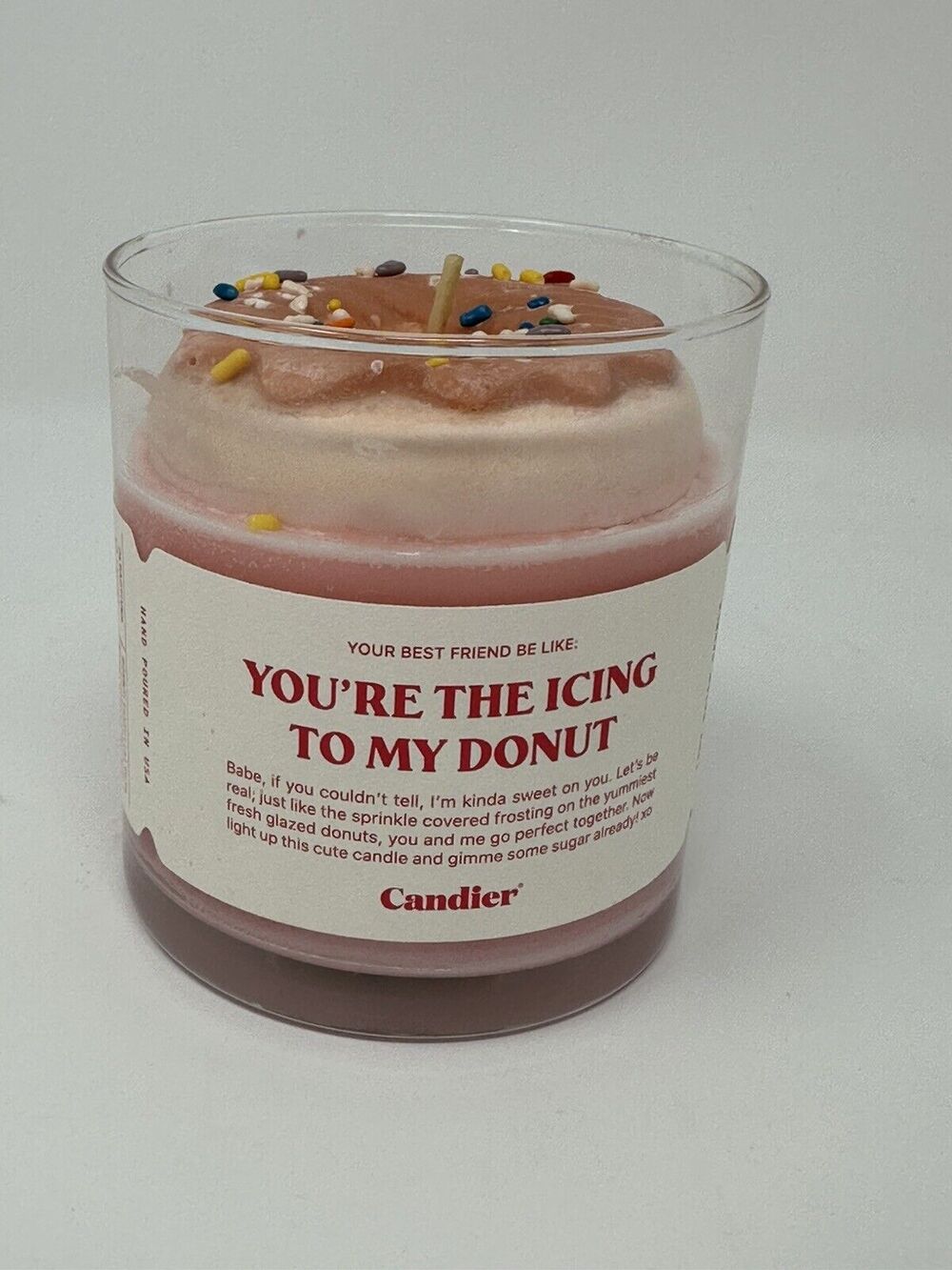 Ryan Porter Candier Valentine’s You’re The Icing To My Donut Candle
